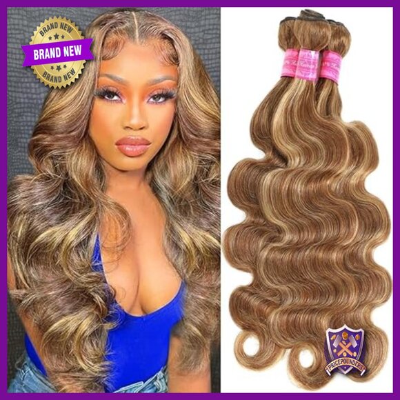 100% Brazilian Virgin Human Hair Body Wave Bundles 3 Pack 14-30 Inch main image 6